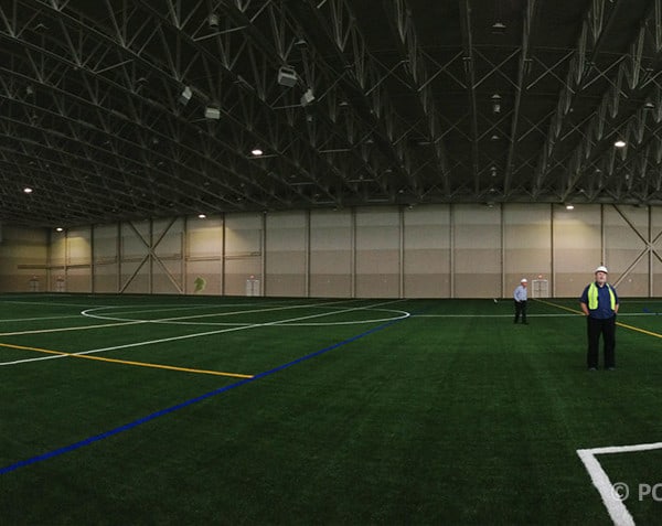 indoor field