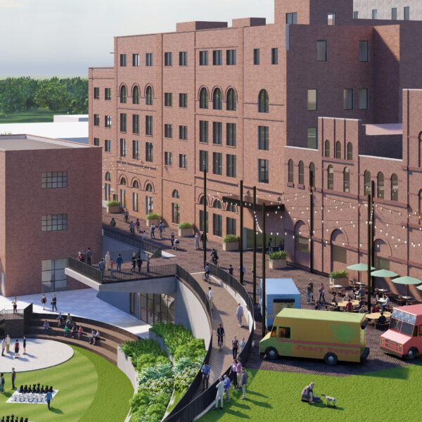 Hamm's Brewery Redevelopment rendering