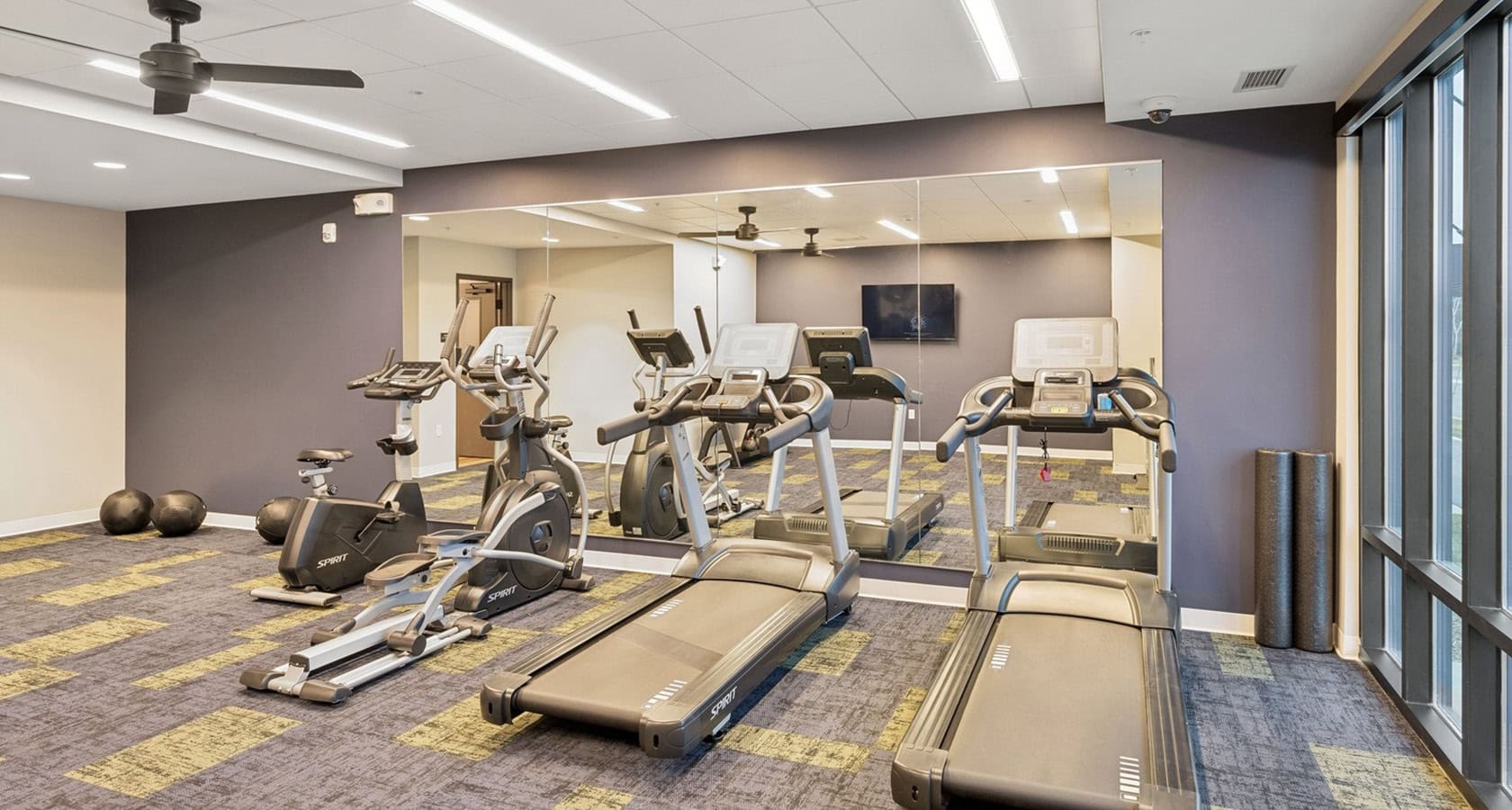 Wangstad Commons fitness center