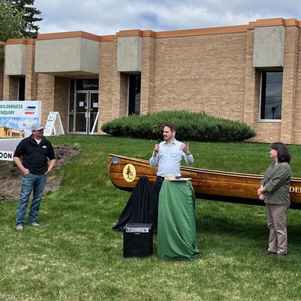 Wilderness Inquiry Ground breaking