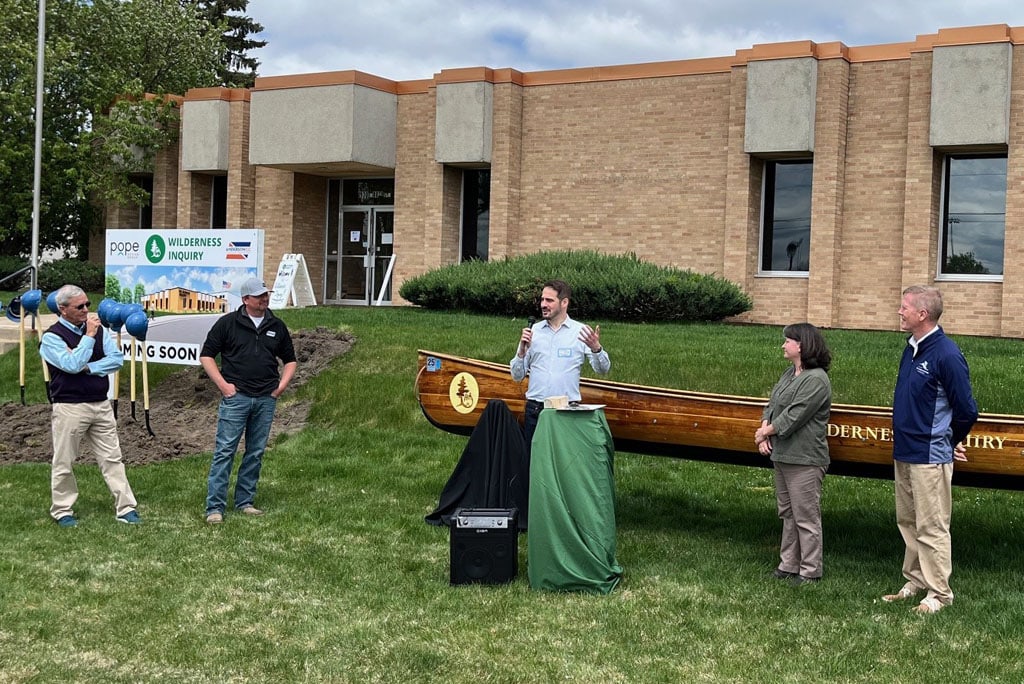 Wilderness Inquiry Ground breaking