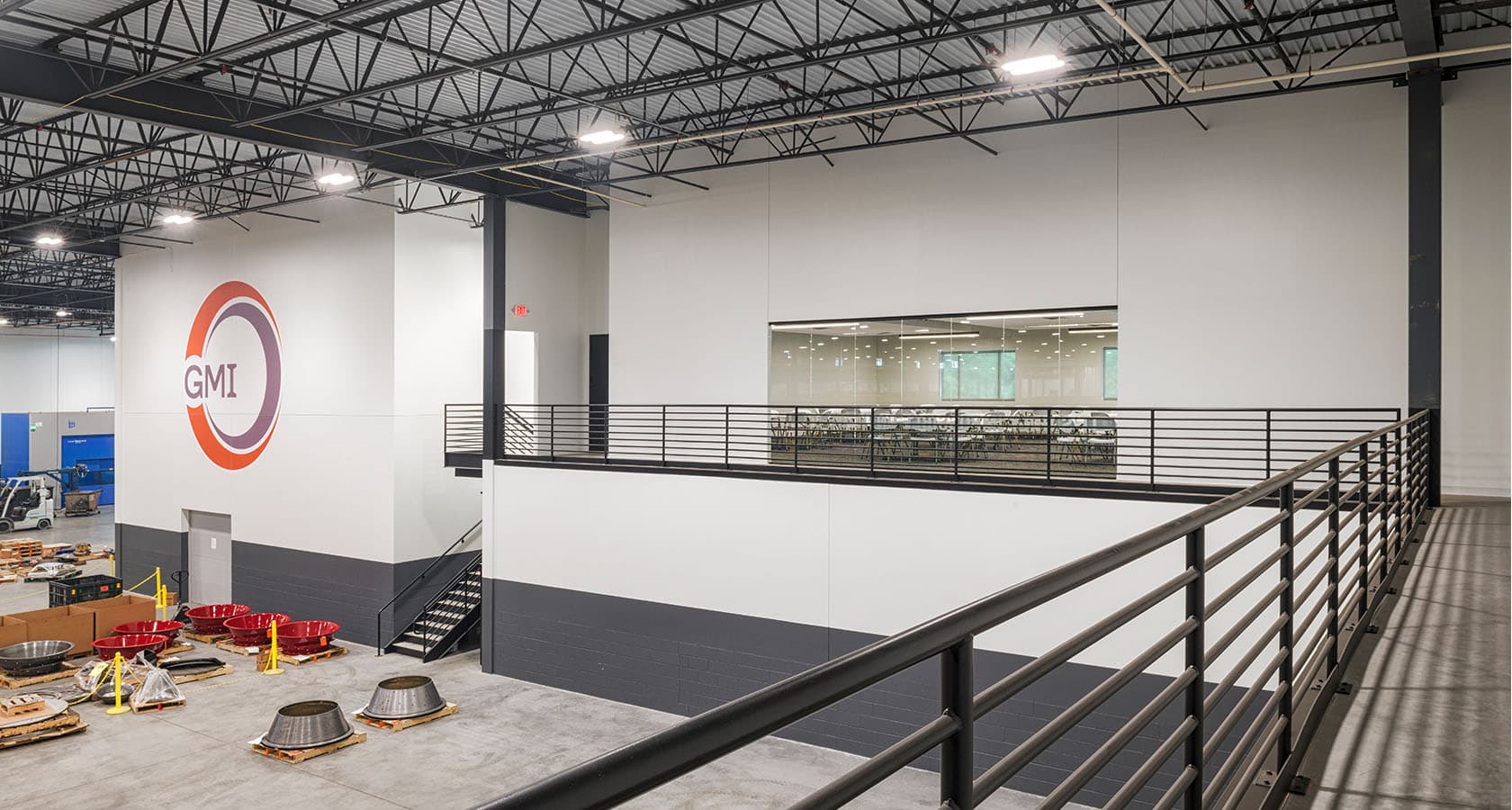 Glenn Metalcraft new facility mezzanine