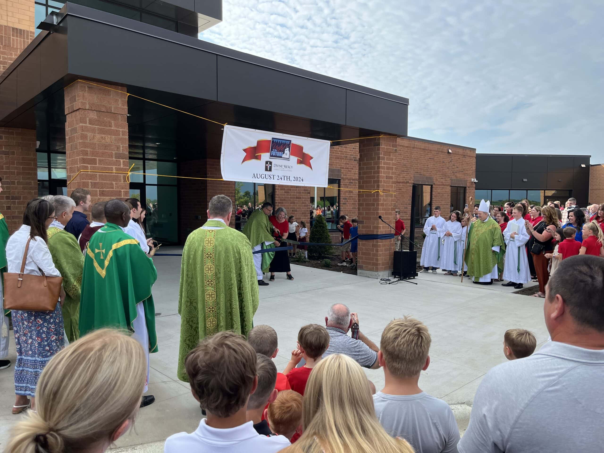 Divine Mercy Catholic School Ribbon Cutting