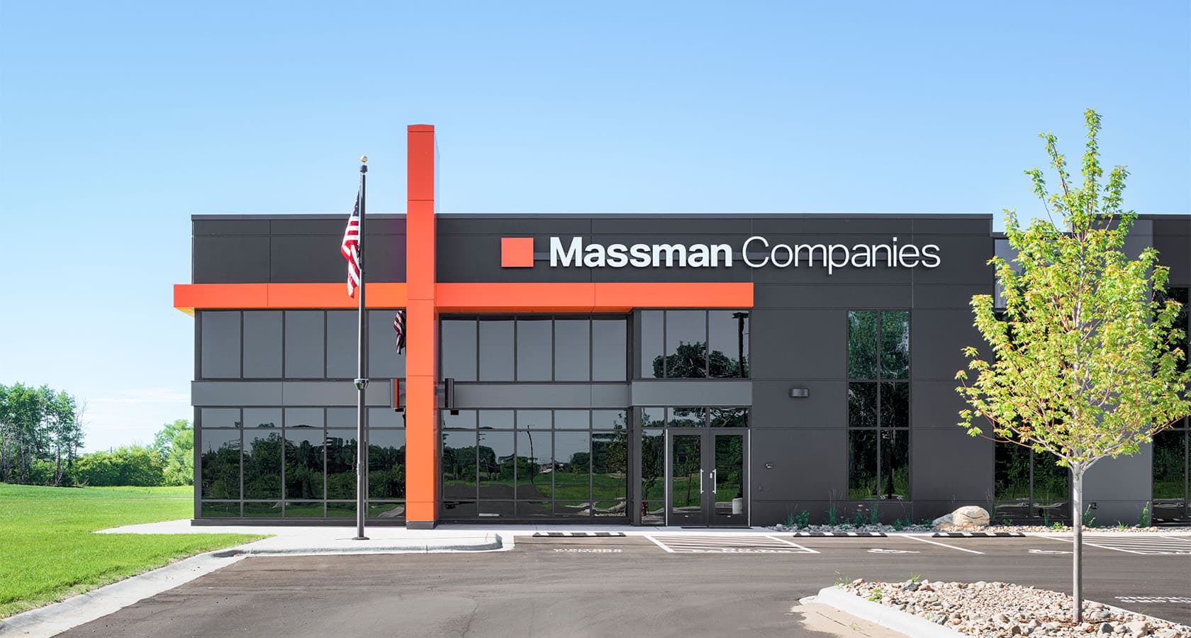 Massman Companies new facility exterior