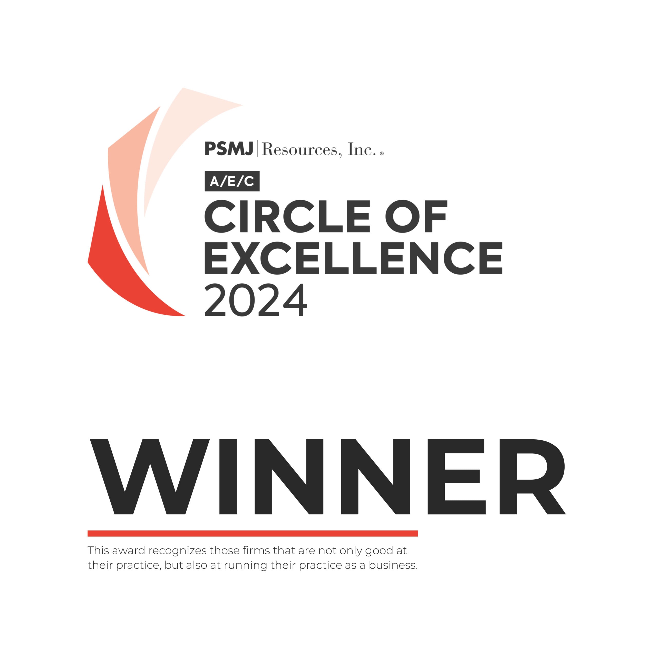 PSMJ 2024 Circle of Excellence Award Winner