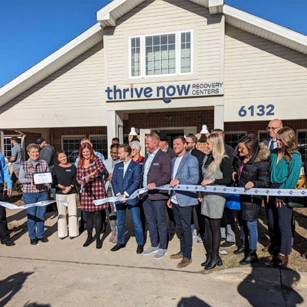 ThriveNow Ribbon cutting