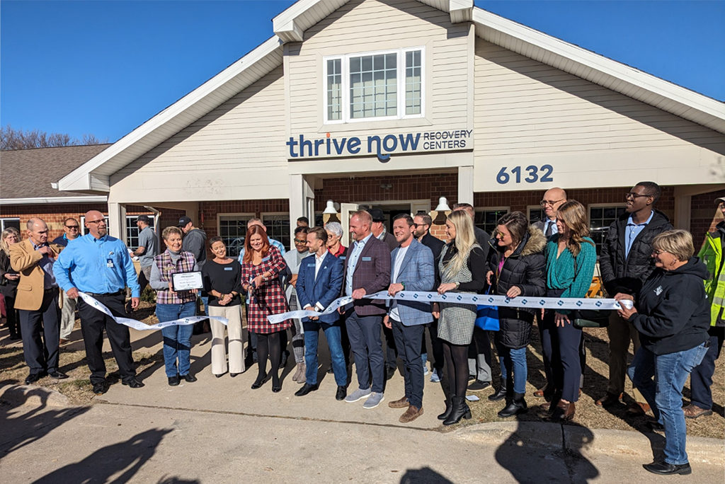 ThriveNow Ribbon cutting